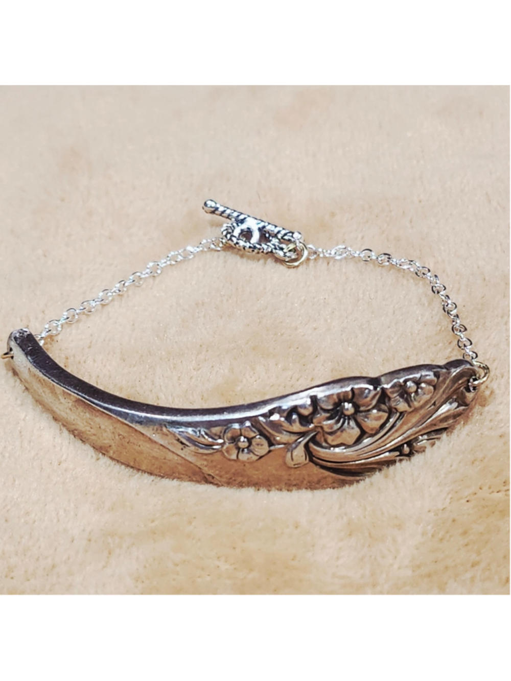 Oneida "Evening Star" silverplate Bracelet 1950s Vintage Jewelry